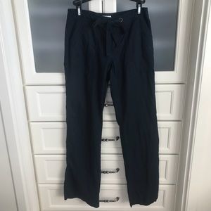 Banana Republic Linen Drawstring Trousers